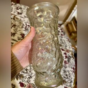 Iridescent Hoosier Glass Vase
